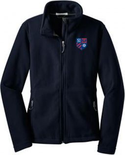 Ladies Fleece Jacket, Navy